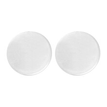 Ankelgelskivor, genomskinliga fotledskuddar, 2-pack