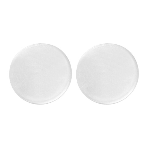 Gel-Knöchelpolster, transparent, 2er-Pack