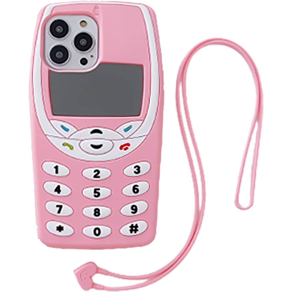 3D Retro Kawaii Phone Case For Iphone 15 Pro Max 6.7 Inch 968604482144