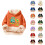 Sweat à capuche enfant imprimé coloré sans poches taille junior 1