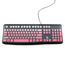 Toetsenbordhoes van siliconen voor K120MK120 bedraad toetsenbord, dun