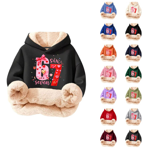 Sweat à capuche enfant imprimé multicolore sans poche