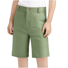 Boys school uniform golf shorts olive green 9-10 years