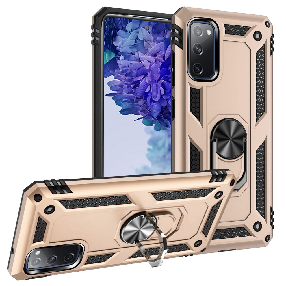 Samsung Galaxy S20 Fe Case With Rotating Ring Holder And 9122141608905