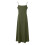 Women's Spaghetti Strap Maxi Dress Green S 5