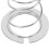 Rondelle élastique pour robot KitchenAid 3,5–7 L (1 jeu) 8