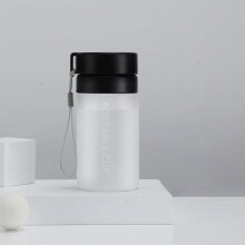 Sportwaterfles van 400 ml met thee-infuser.