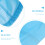 Swim Hat PU and Cloth Black for Adults 3