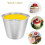 Flanformar Äggtartpuddingformar 6 delar 6,95 cm B x 2,36 cm H 5