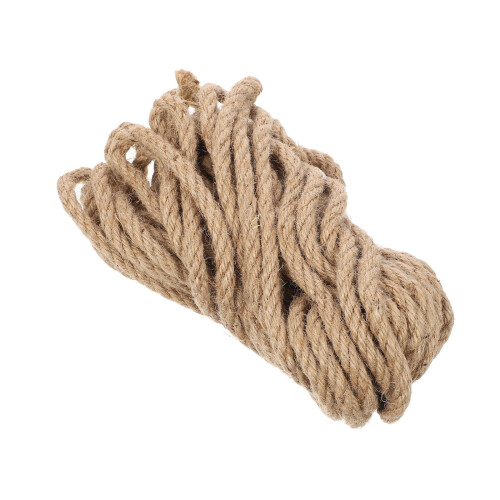 Corda de juta natural marrom para cama suspensa, 30 x 0,8 x 0,8 cm (11,8 x 0,3 x 0,3 polegadas) 2