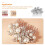 Pente de cabelo de cristal prateado de 7,6 cm (3 polegadas) para noivas 7