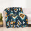 Aztec mykt flanellfleece-teppe 152 x 122 cm 3