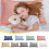 Solid Color Washed Cotton Pillowcase, Queen 20"x30", Soft & Breathable, Easy Clean, Luxe Bedding – 1 Pack 1