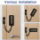 Door Chain Lock Stainless Steel 2 Pack 2
