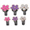 Blomsterdekorasjon til bilinteriør i metalllegering, 6 deler 6