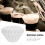 Kaffefilterpapirkopper hvide 50 stk. 7