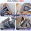 Sponge Mop Roller Type Absorbent Folding Rubber Mop with 6