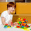 Jeu de construction classique Big Blocks – Circuit de course éducatif pour 5