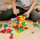 Jeu de construction classique Big Blocks – Circuit de course éducatif pour 7