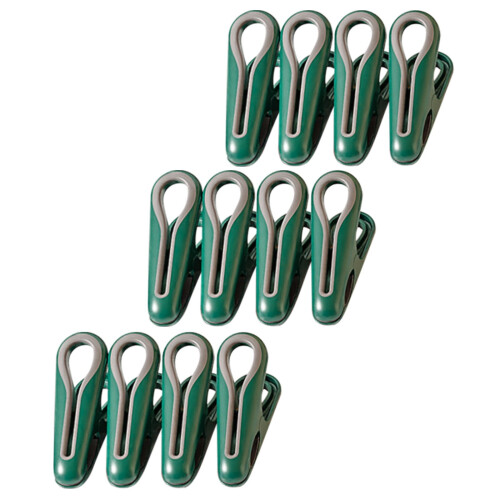 Vindtäta klädklämmor multifunktionella 12-pack 1