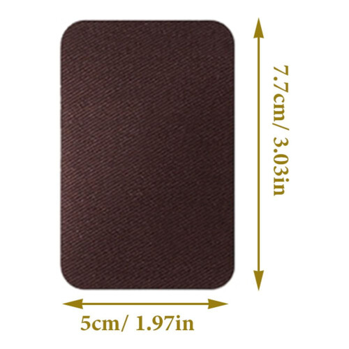 Schwarze Ellbogenflicken für Pullover, 16 Stück 1