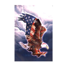 4th of July Patriotic Stars and Stripes Eagle Garden Flag Memorial Day Independence Day Summer Holiday Outdoor Outside Decoration