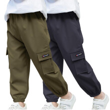 Boys Cargo Joggers Pants Quick Dry Lightweight 2-3 Years