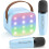 Mini Karaoke Machine Portable Bluetooth Speaker with 2 1