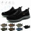 Willtoo Orthopedic Shoes for Men Black Size 9.5 1