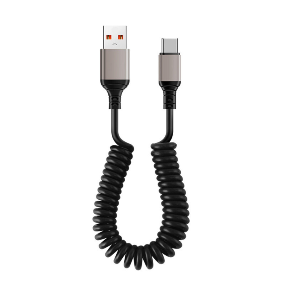 Usb Type C Coiled Fast Charging Cable 1M 974856961948