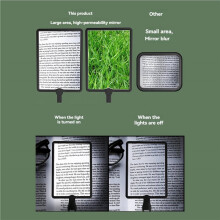 2X Neck Handheld Desktop Large Lens Magnifier with 50 LED Lights Multi-Purpose Portable HD Magnifier Elderly Reading