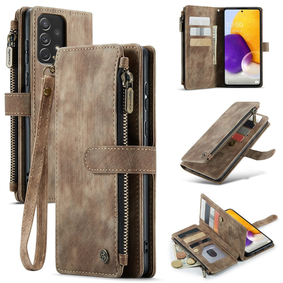 Caseme Wallet Case For Samsung Galaxy A72 6.7 Inch Pu 908436767446