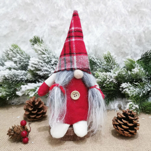 Christmas Gnome Doll Cloth Decoration Set