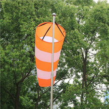 2X Reflective Windsock Outdoor Anti-Scratch and Windproof Fluorescent Reflective Windvane