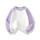 Kids color block crewneck sweatshirt soft pullover 2