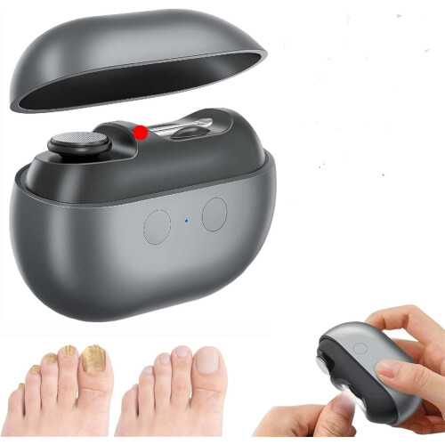 Electric Nail Clipper for Seniors with LED Light and