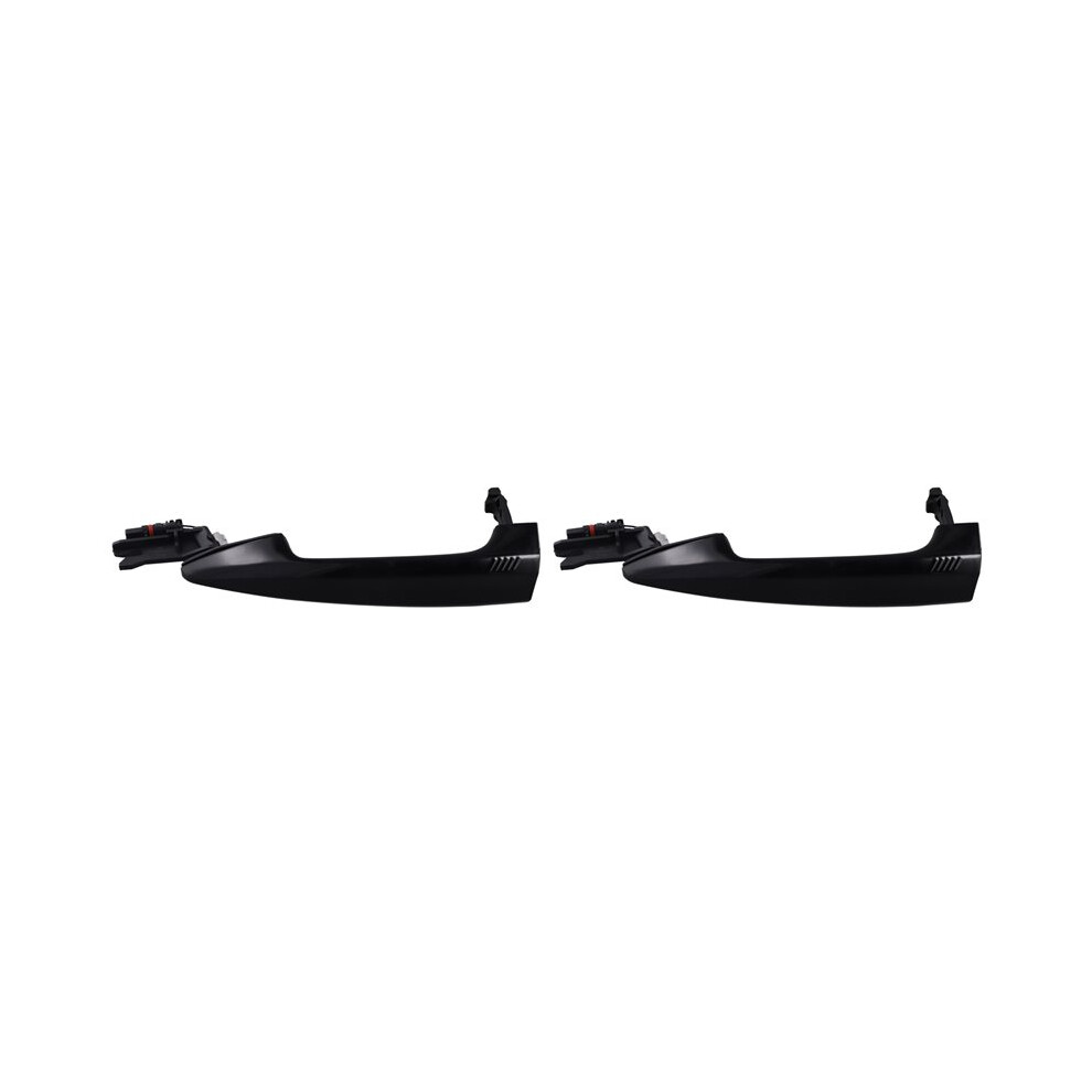 2X Exterior Door Handle Door Handle Car Accessories 51217433843 For X5 F15 X6 F16 Black 6033387188102
