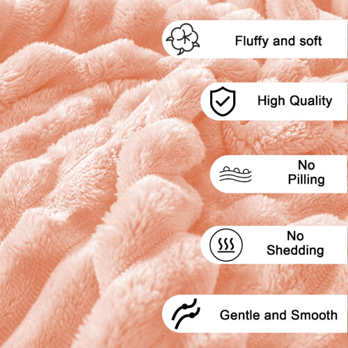 Couverture Raschel Double Couche Polaire Chaude 1