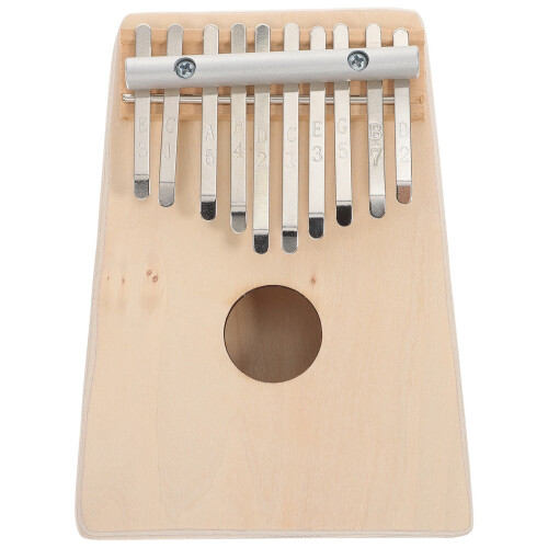 Kalimba DIY Kit Ξύλινο πιάνο 10-πλήκτρων 2