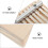 Kalimba DIY Kit Ξύλινο πιάνο 10-πλήκτρων 7