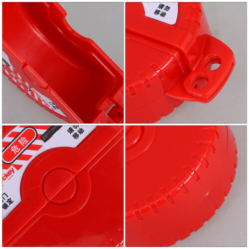 Water Valve Lockout Device Gate Valve Safety Disc 2 pcs 1