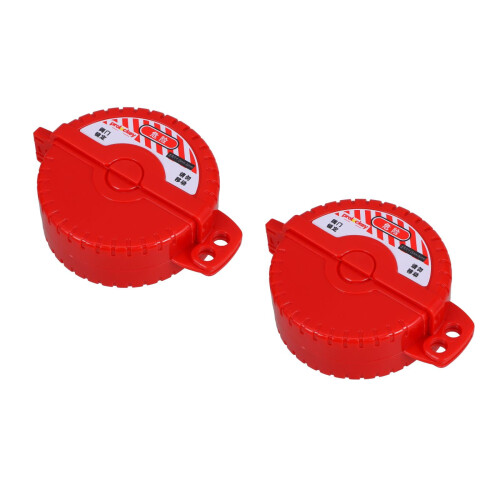 Water Valve Lockout Device Gate Valve Safety Disc 2 pcs 2