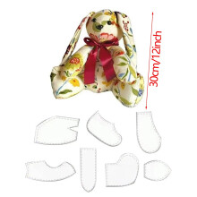 Naxoaeo Bunny Sewing Pattern Kit – Memory Bunny Template