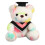 Graduation Bear White Plush Bear 9 inch with Hat 1