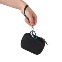 2X voor GO 4 Draagbare Luidsprekerhoes - Krasbestendige Opbergtas, Schokbestendige Hoes met Karabijnhaak, Beschermende Accessoires