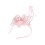 Tiara elegante feminina com flor e pena 7