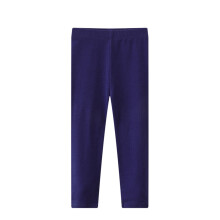 Girls Solid Color Leggings Navy 2-3 Years