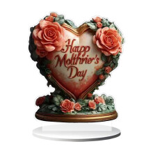 Acrylic Mother's Day tabletop ornament thank you sign