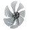 Conjunto de 3 pás de plástico para ventiladores de pedestal. 6