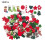 Wooden Christmas Buttons Assorted 100 Pcs 1
